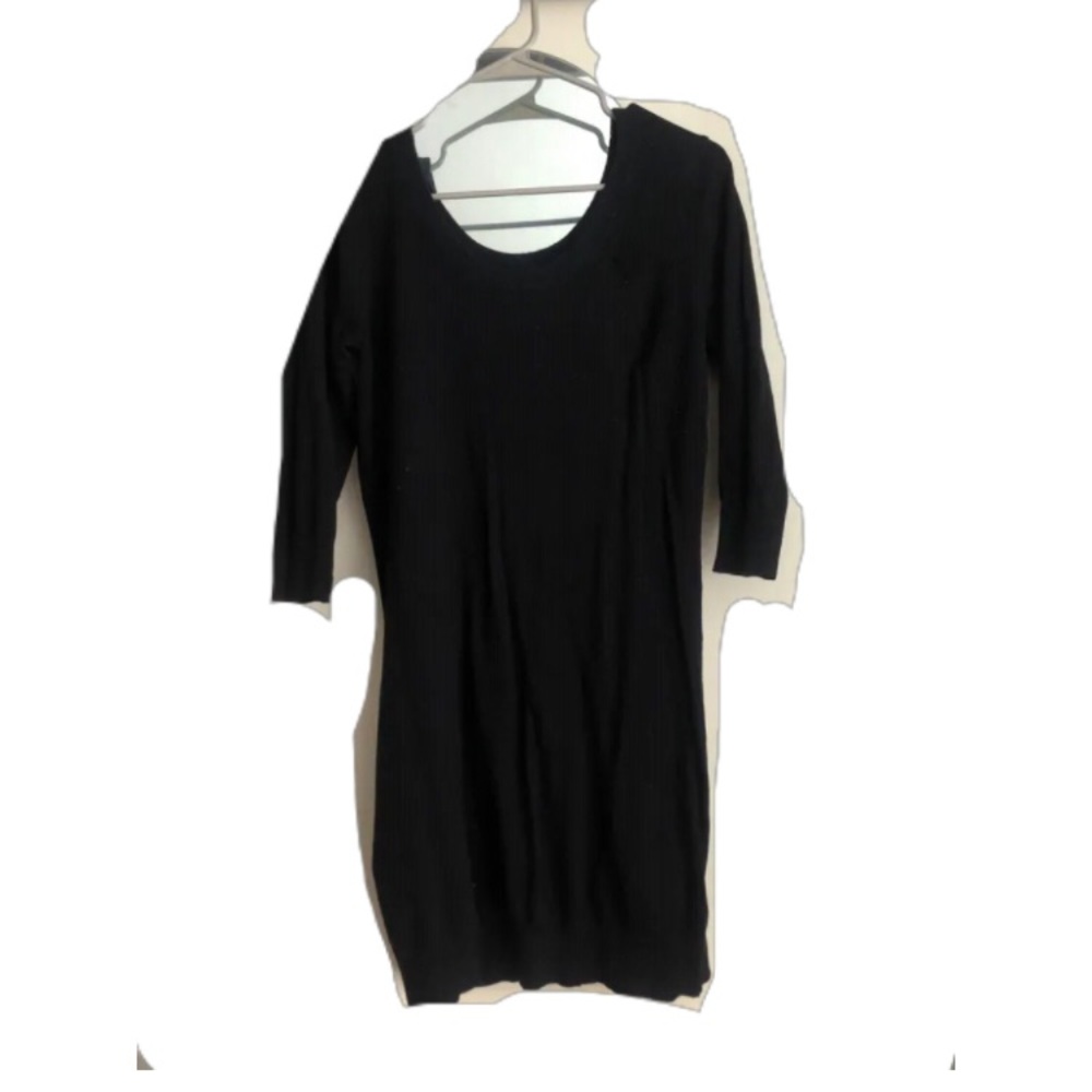 H&M Black sweater dress
